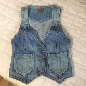 Urban Outfitters BDG denim vest XS two tone